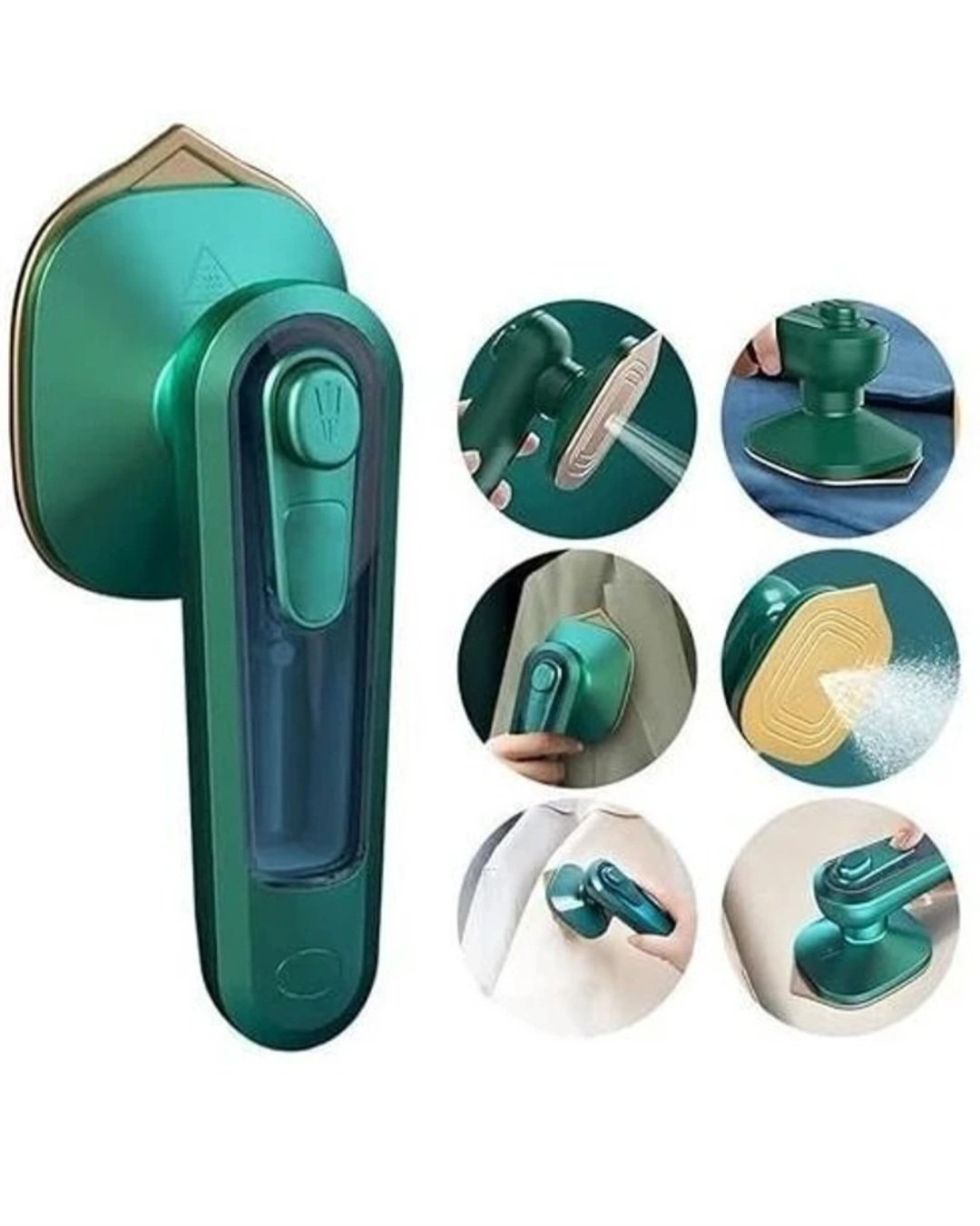 Professional Steam Iron Mini Portable Ironing Machine, Handheld Steam Iron, Travel Garment Steamer